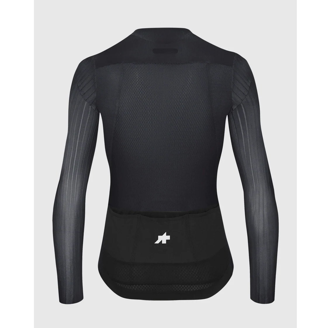 Maillot ASSOS EQUIPE RS S11 Manches Longues Noir/Gris - Image 2