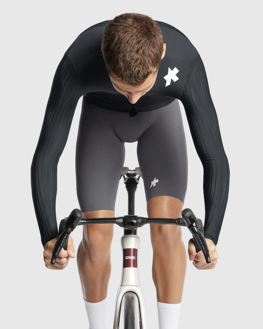 Maillot ASSOS EQUIPE RS S11 Manches Longues Noir/Gris - Image 5