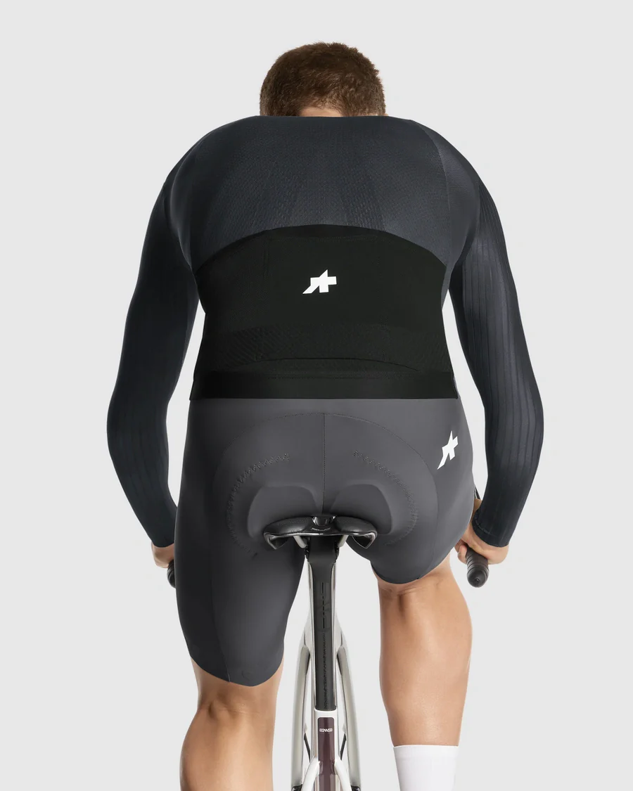 Maillot ASSOS EQUIPE RS S11 Manches Longues Noir/Gris - Image 6