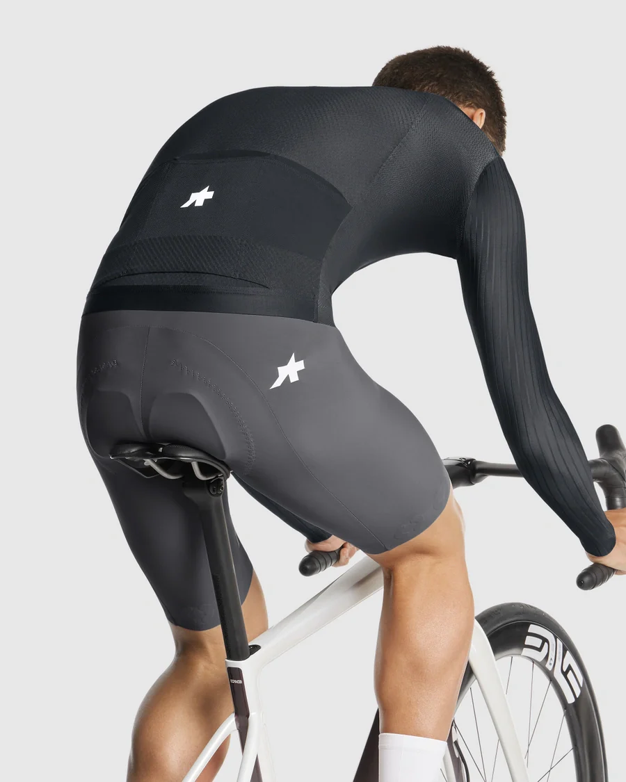 Maillot ASSOS EQUIPE RS S11 Manches Longues Noir/Gris - Image 7