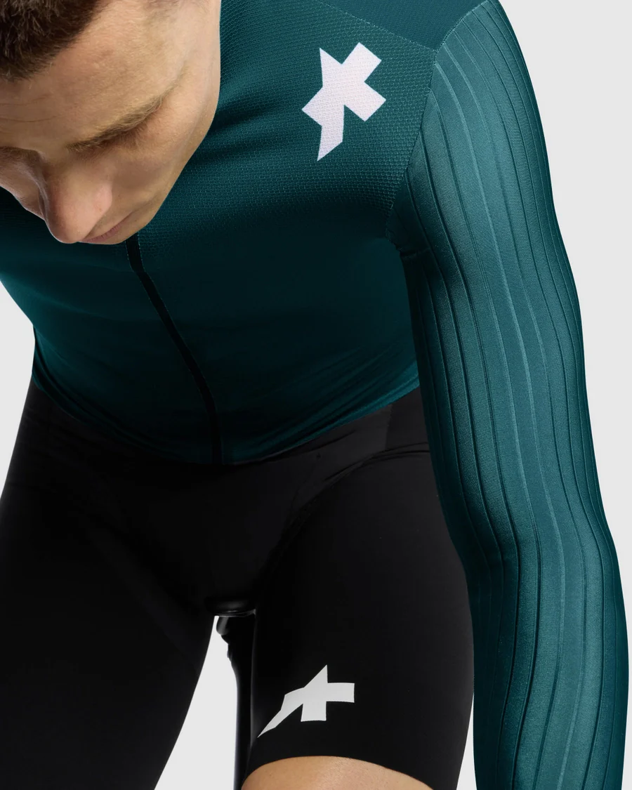 Maillot ASSOS EQUIPE RS S11 Manches Longues Petrol - Image 4