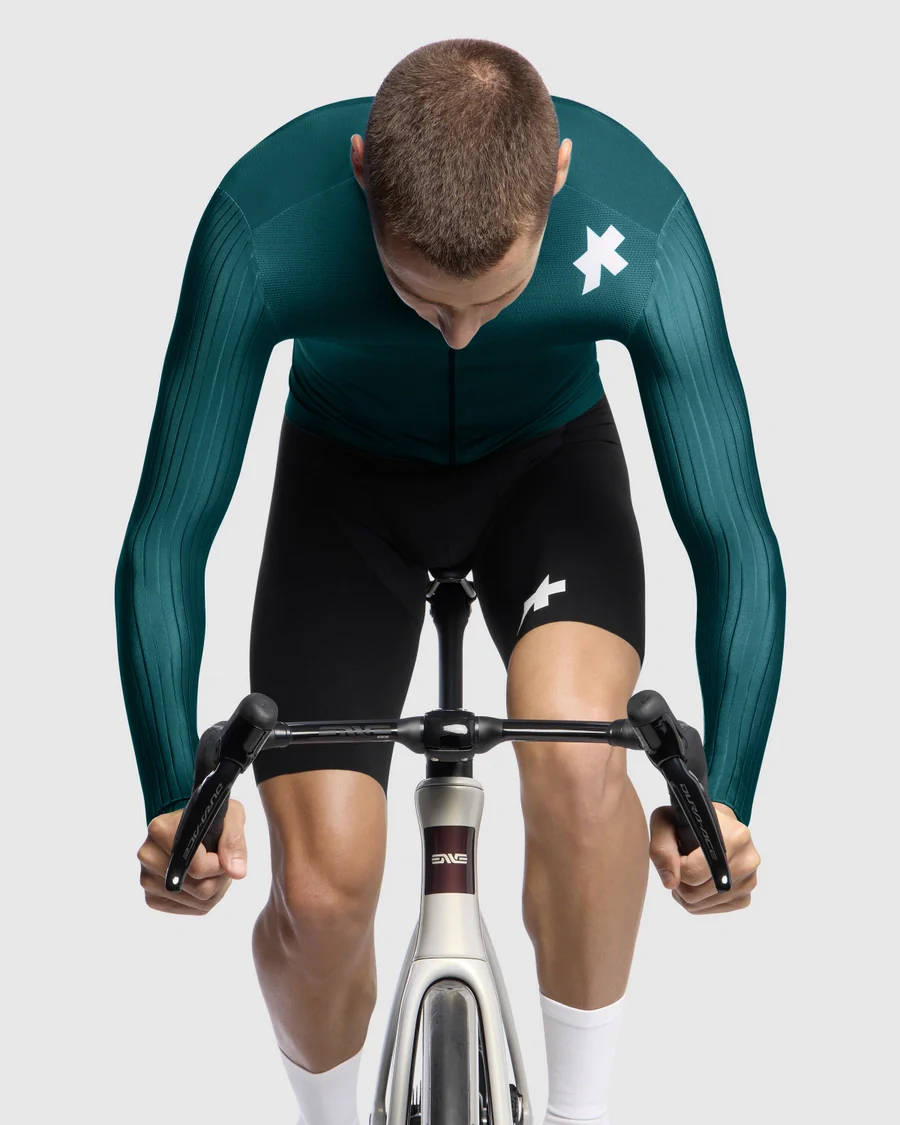 Maillot ASSOS EQUIPE RS S11 Manches Longues Petrol - Image 7