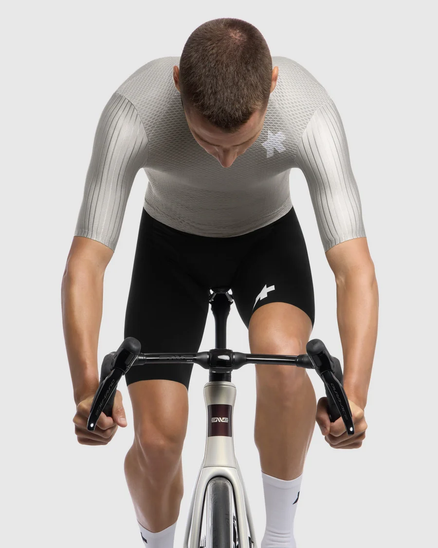 Maillot ASSOS EQUIPE RSR S11 Manches Courtes Gris - Image 8