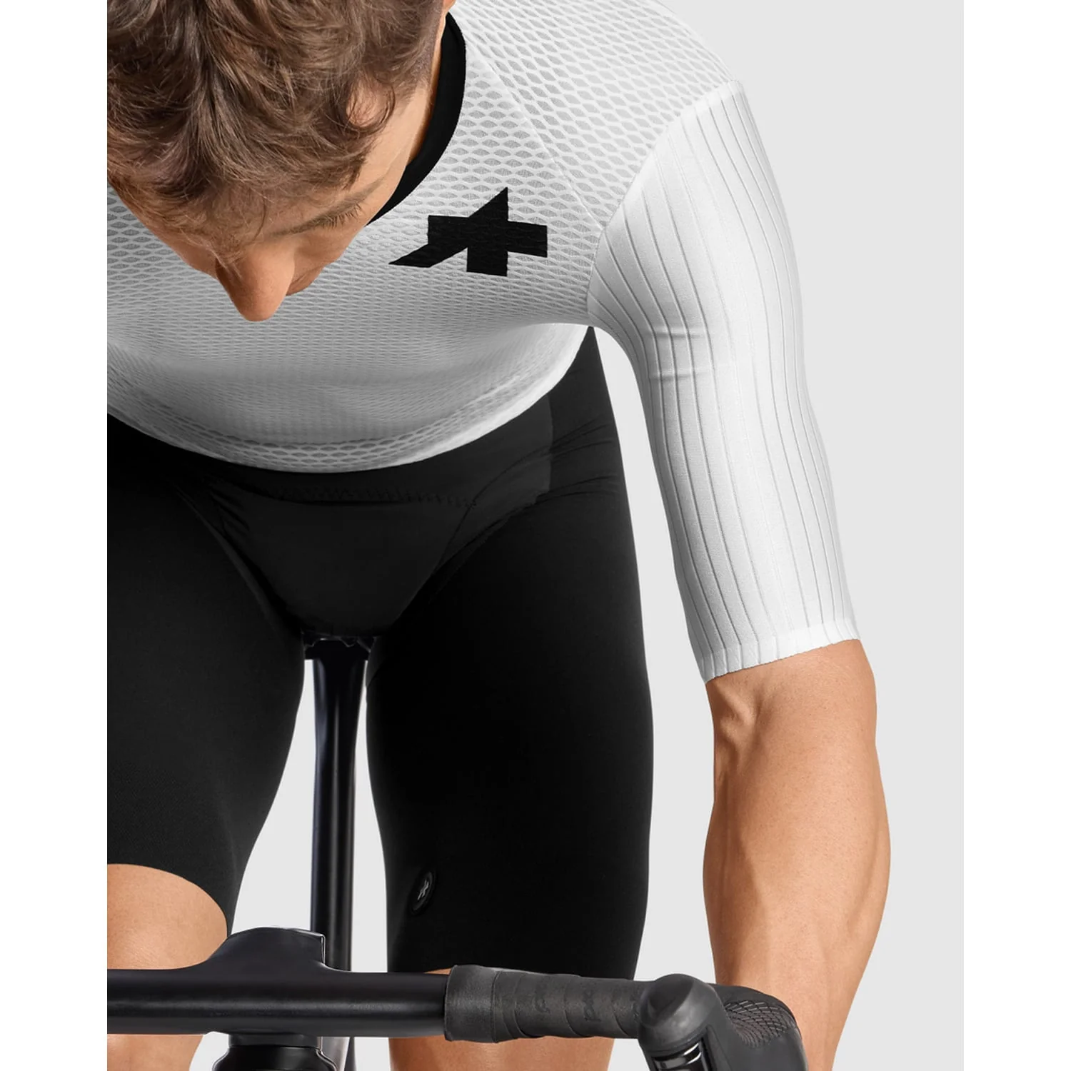 Maillot ASSOS EQUIPE RSR S11 Manches Courtes Blanc - Image 8