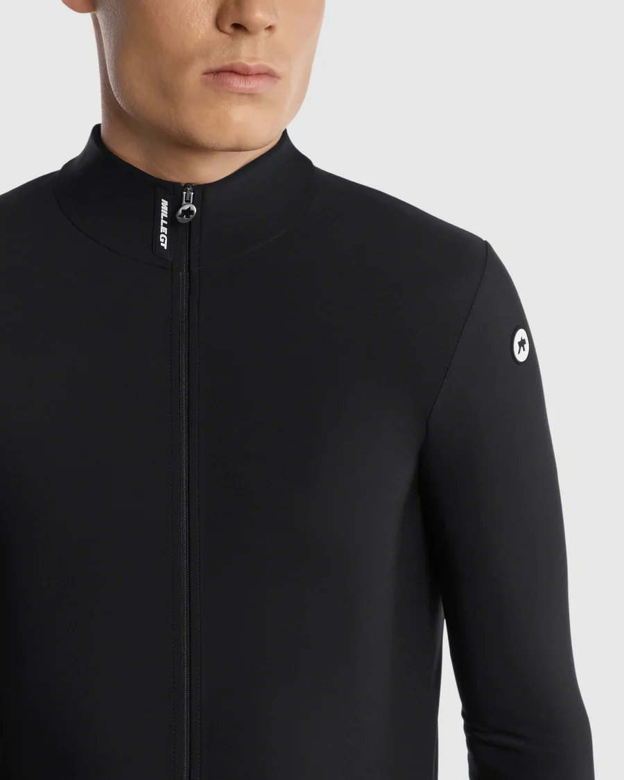 Maillot ASSOS MILLE GT SPRING FALL C2 Manches Longues Noir - Image 3