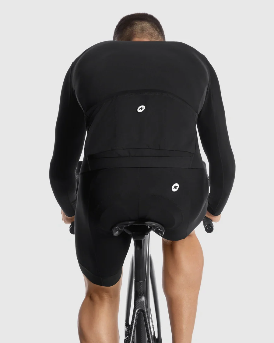 Maillot ASSOS MILLE GT SPRING FALL C2 Manches Longues Noir - Image 4