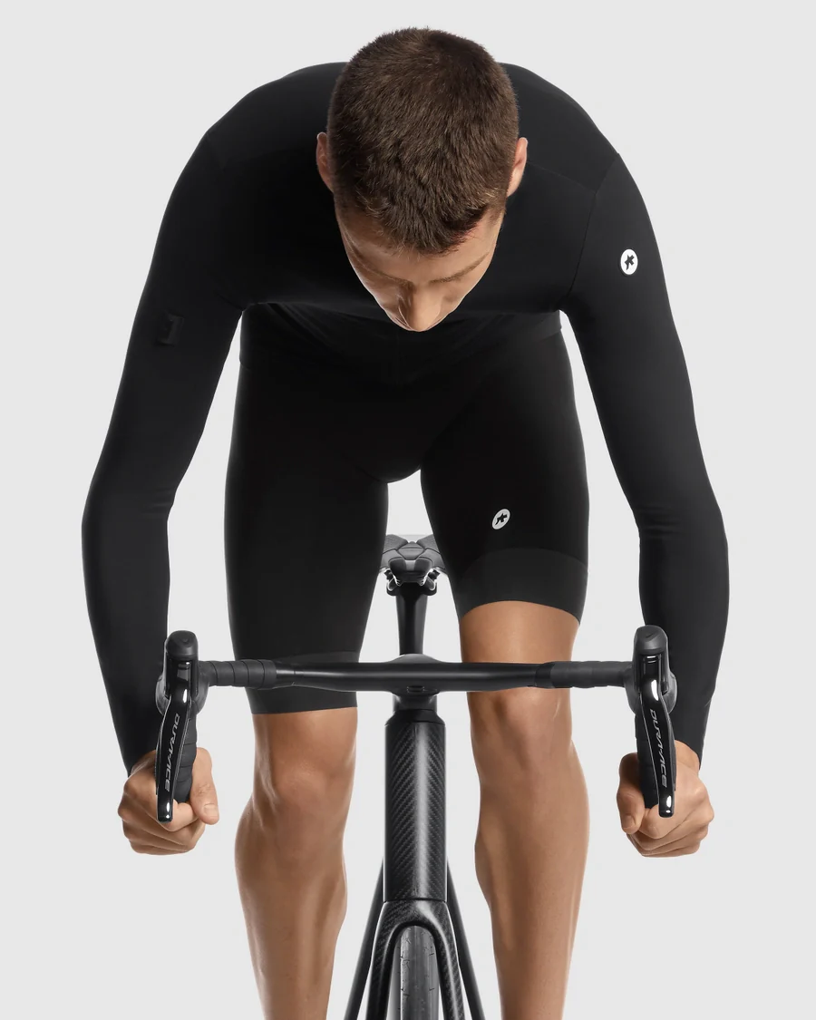 Maillot ASSOS MILLE GT SPRING FALL C2 Manches Longues Noir - Image 5