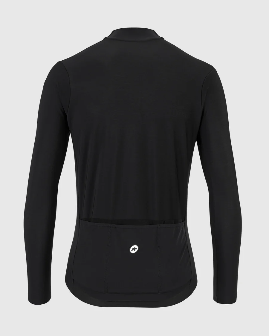 Maillot ASSOS MILLE GT SPRING FALL C2 Manches Longues Noir - Image 6