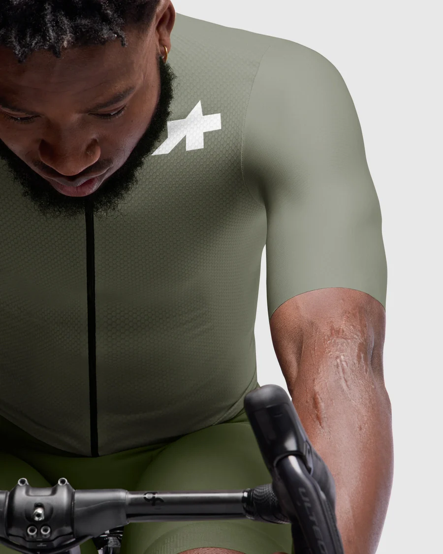Maillot ASSOS MILLE GT S11 EVO Manches Courtes Edge Green - Image 6