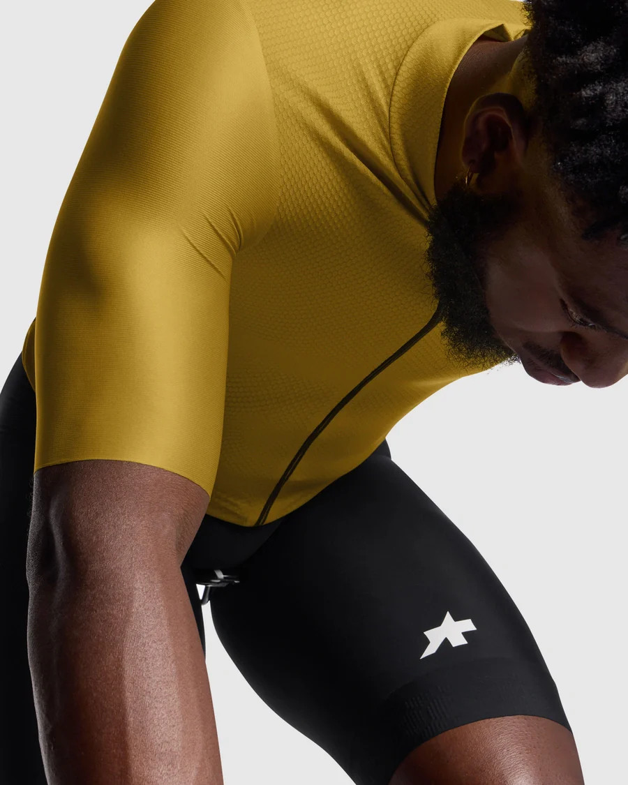 Maillot ASSOS MILLE GT S11 EVO Manches Courtes Golden Yellow - Image 4