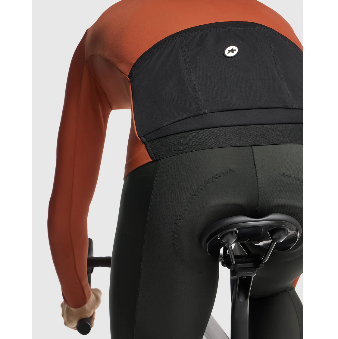 Maillot ASSOS MILLE GT SPRING FALL C2 Manches Longues Rusty Brown - Image 9