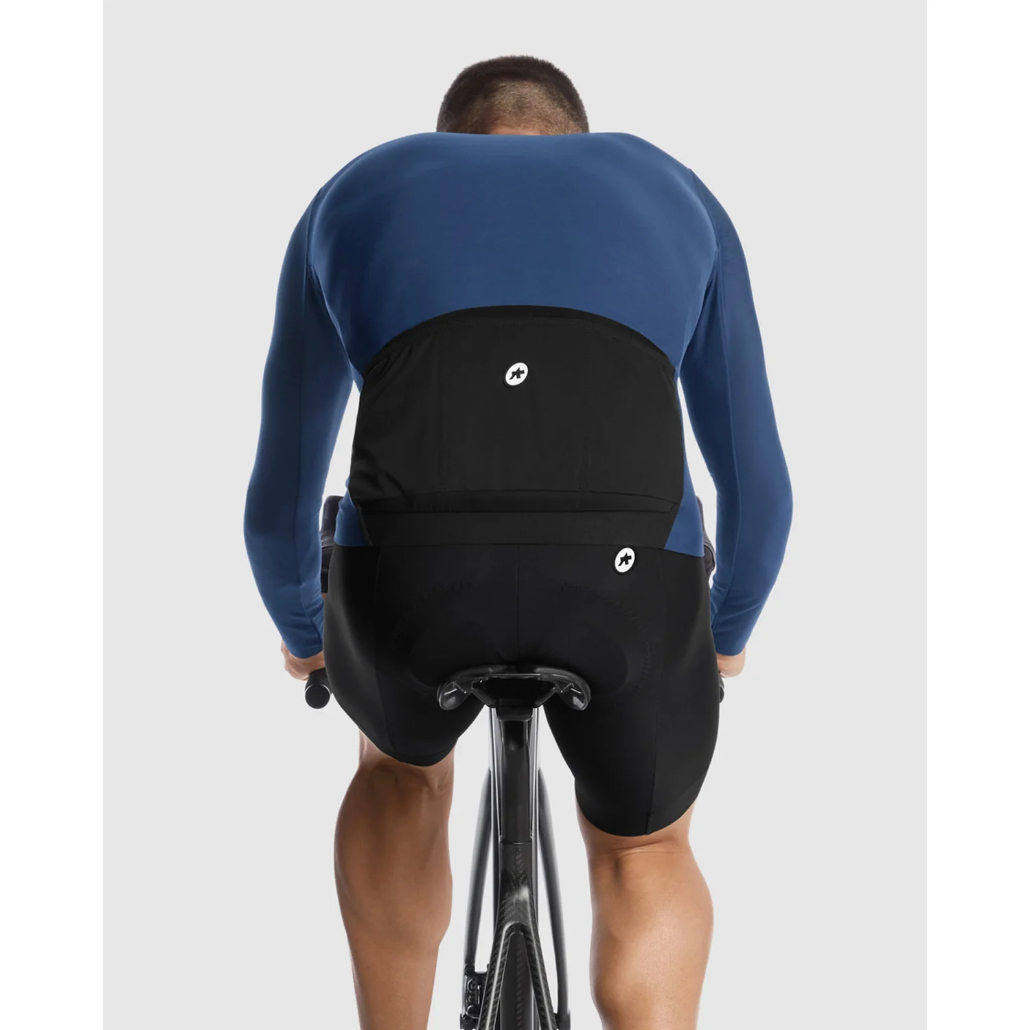 Maillot ASSOS MILLE GT SPRING FALL C2 Manches Longues Stone Blue - Image 8