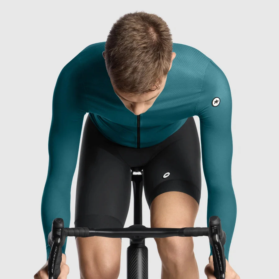 Maillot ASSOS MILLE GT S11 Manches Longues Foundation Green - Image 5