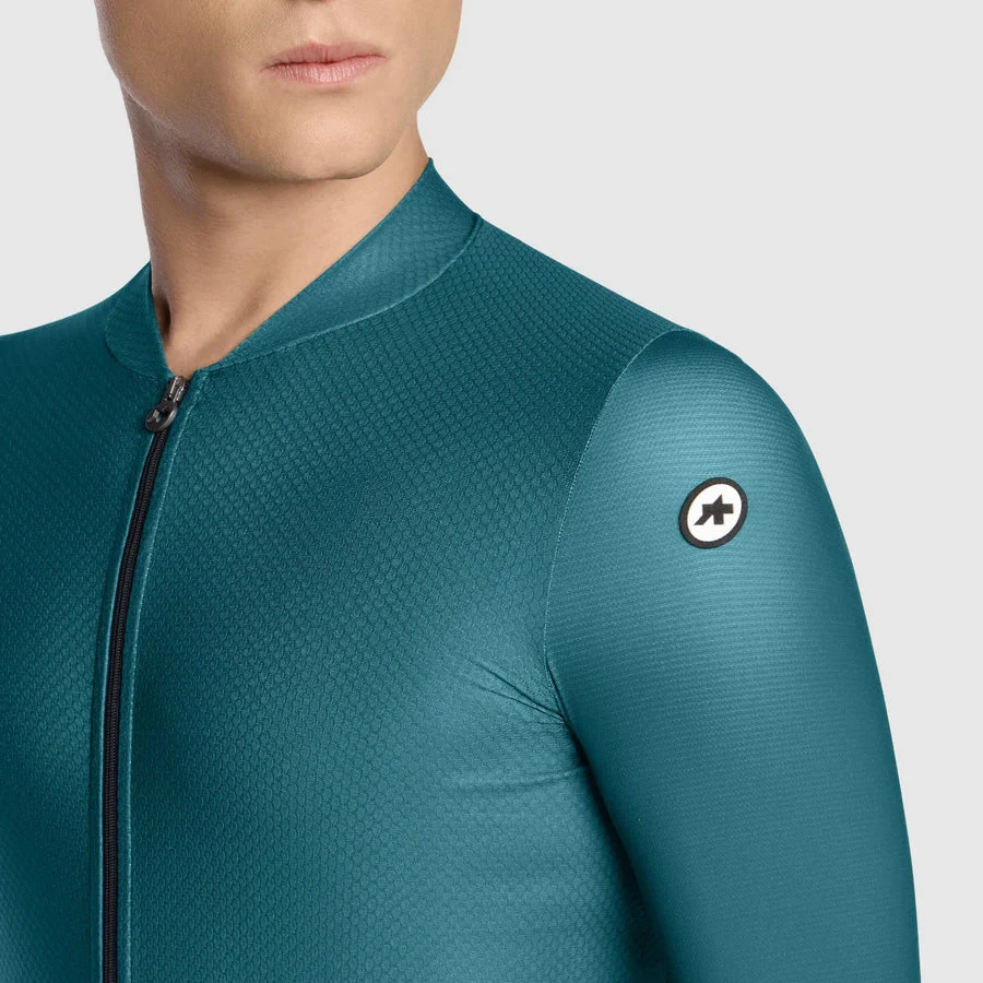 Maillot ASSOS MILLE GT S11 Manches Longues Foundation Green - Image 8