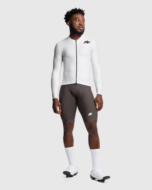 Maillot ASSOS MILLE GT S11 EVO Manches Longues Blanc - Image 6