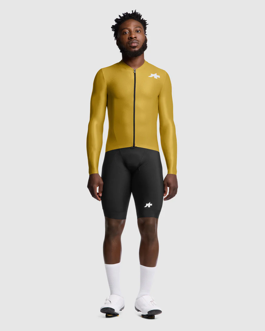 Maillot ASSOS MILLE GT S11 EVO Manches Longues Jaune - Image 4