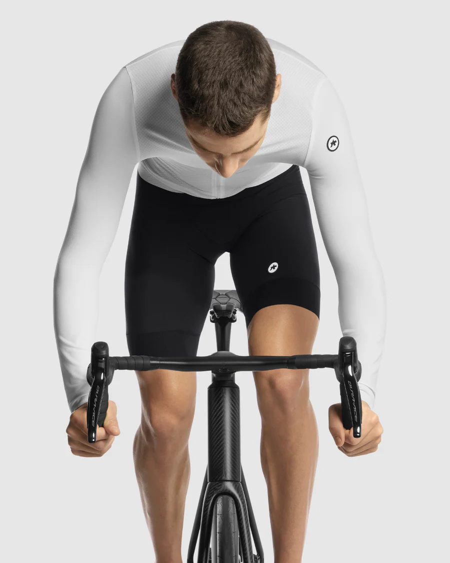 Maillot ASSOS MILLE GT S11 Manches Longues Blanc - Image 5