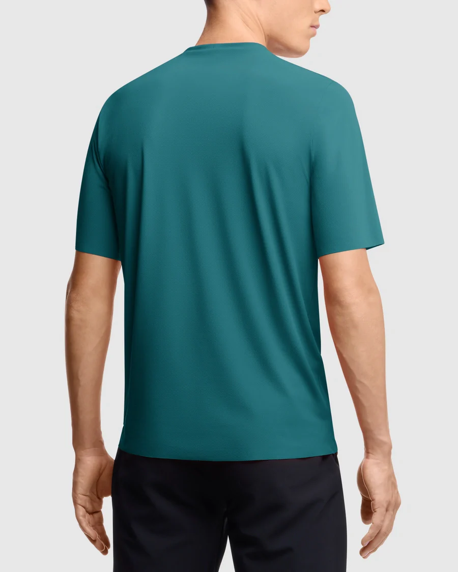 Maillot ASSOS TACTICA POST RIDE T5 Manches Courtes Deep Petrol - Image 5