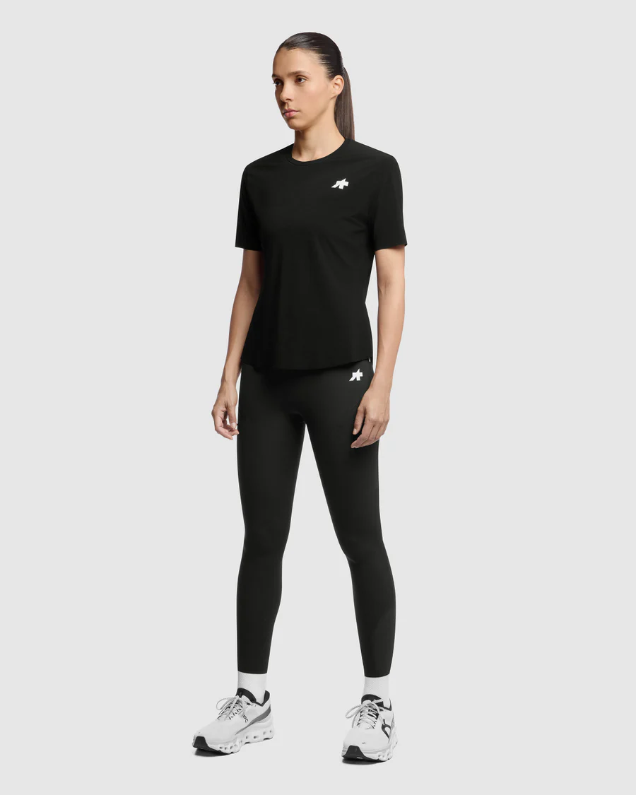 Maillot ASSOS TACTICA POST RIDE T5 Manches Courtes Femme Noir - Image 7