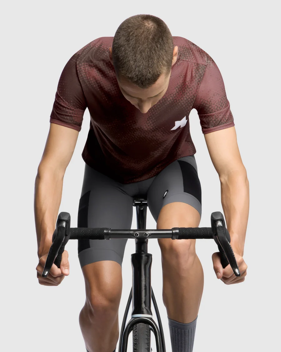 Maillot ASSOS TACTICA T5 MUD FLAGE Manches Courtes Marron - Image 5