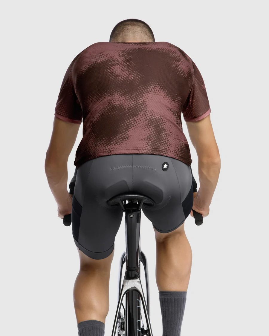 Maillot ASSOS TACTICA T5 MUD FLAGE Manches Courtes Marron - Image 6