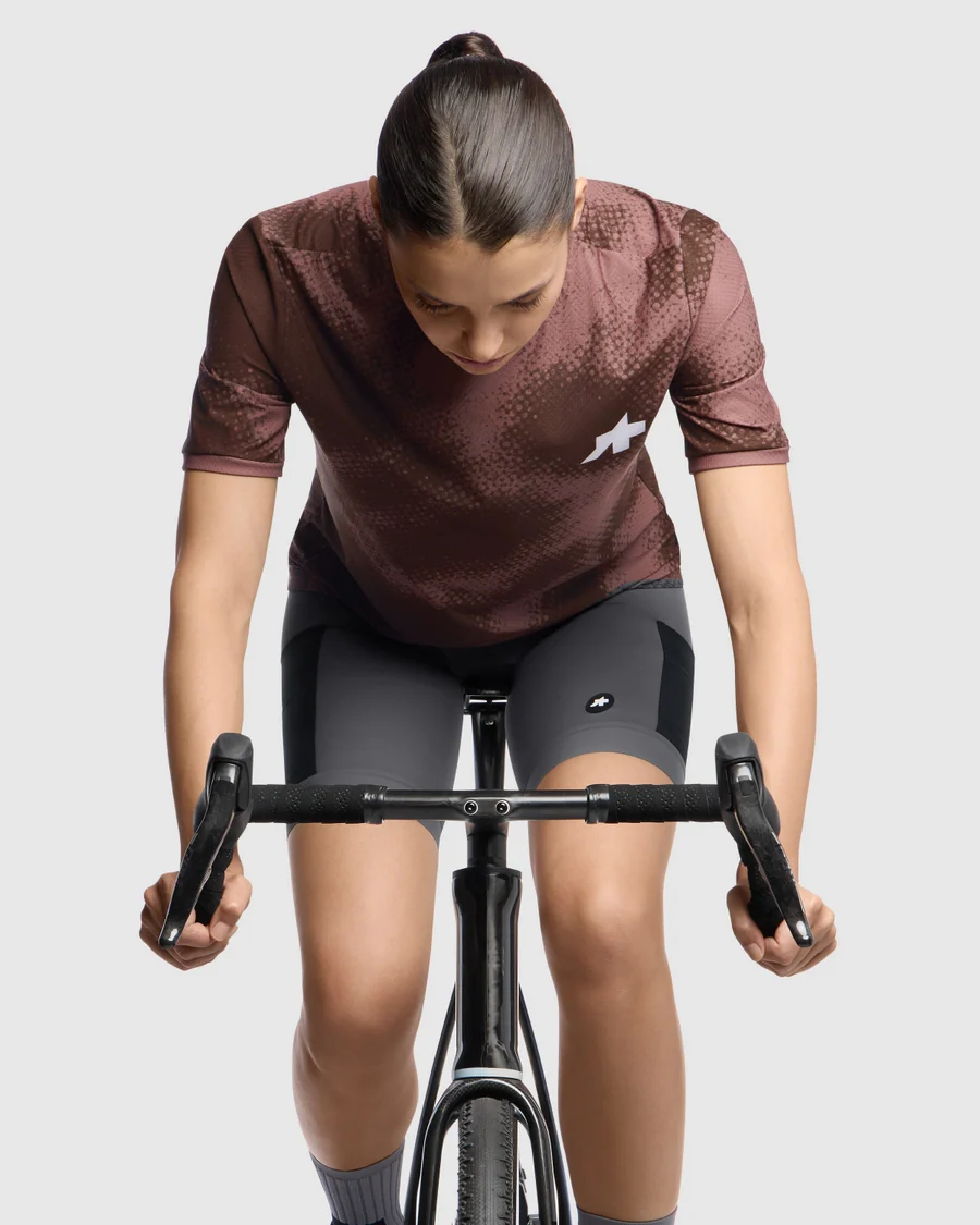 Maillot ASSOS TACTICA T5 MUD FLAGE Manches Courtes Marron - Image 7