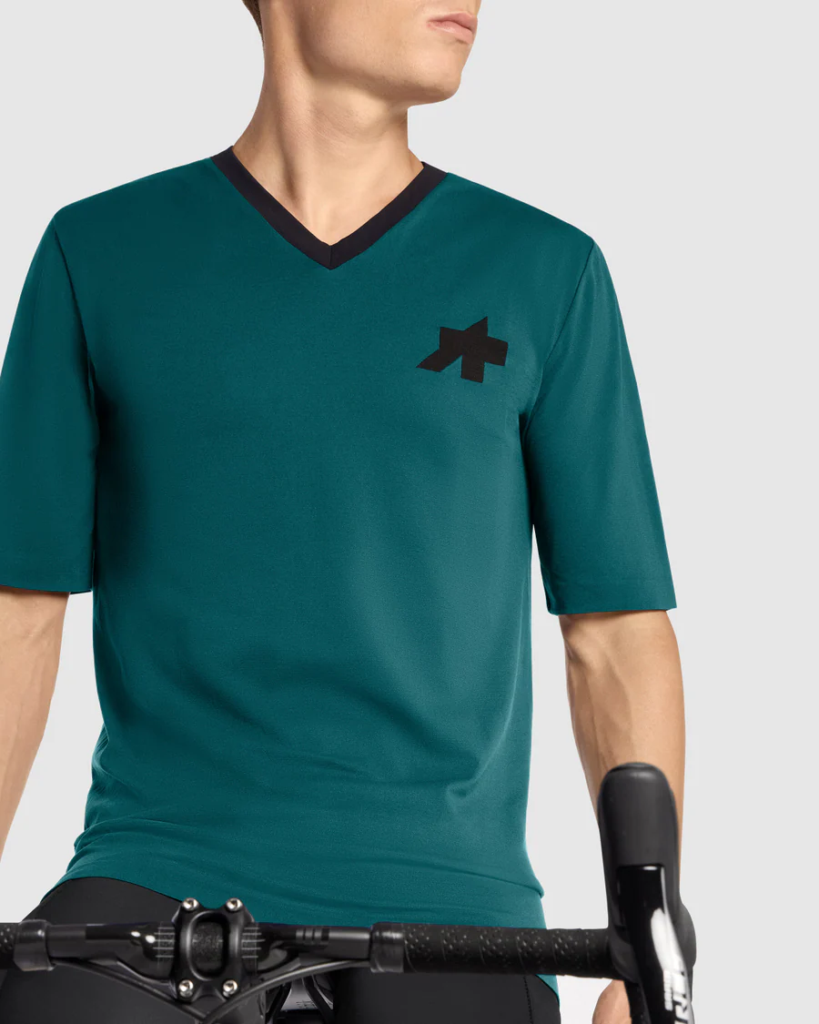 Maillot ASSOS TACTICA TECH T5 Manches Courtes Vert - Image 8