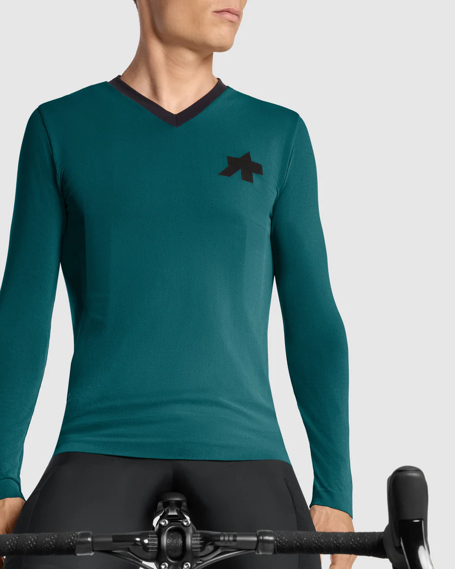 Maillot ASSOS TACTICA TECH T5 Manches Longues Vert - Image 5
