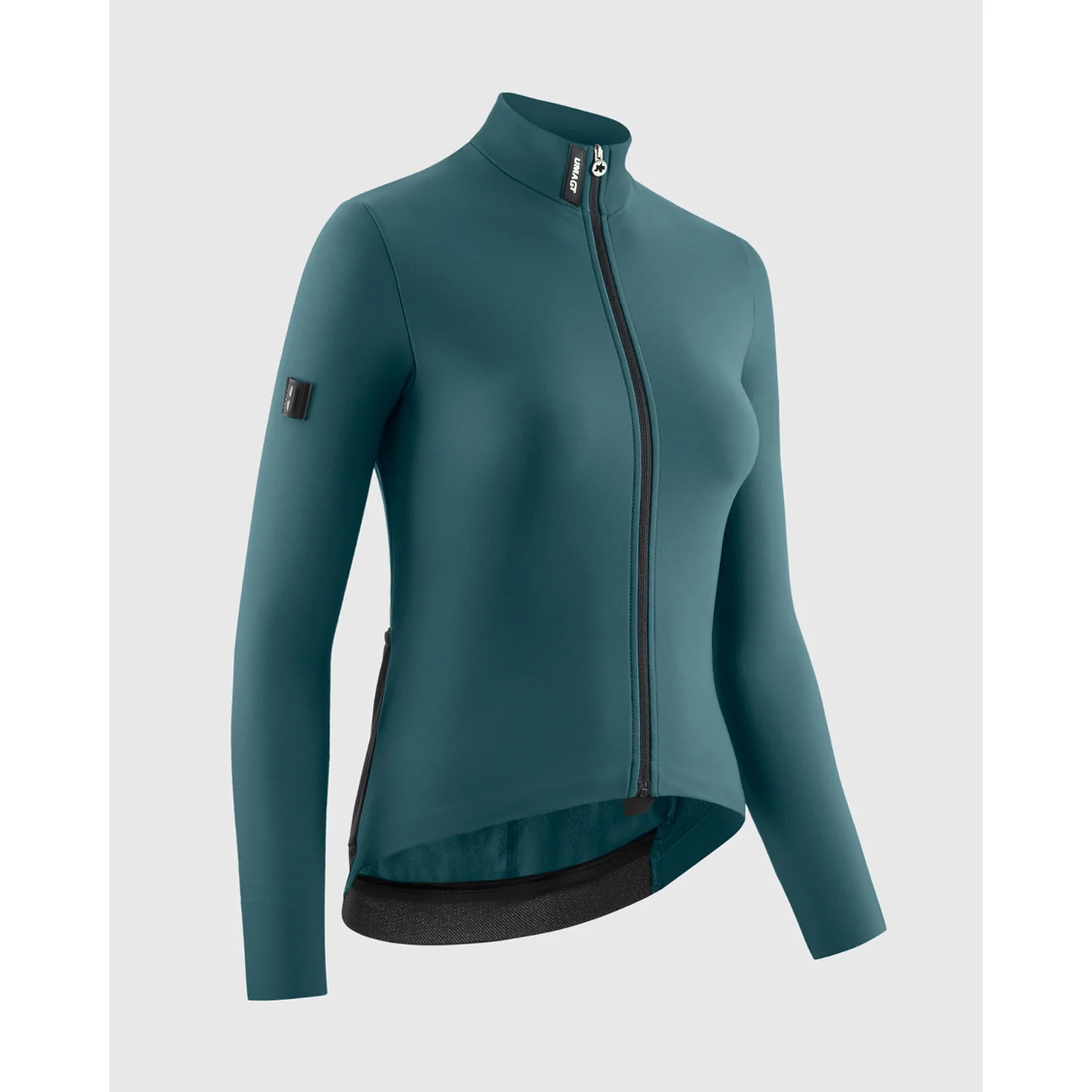 Maillot ASSOS UMA GT SPRING FALL C2 Manches Longues Femme Foundation Green - Image 3