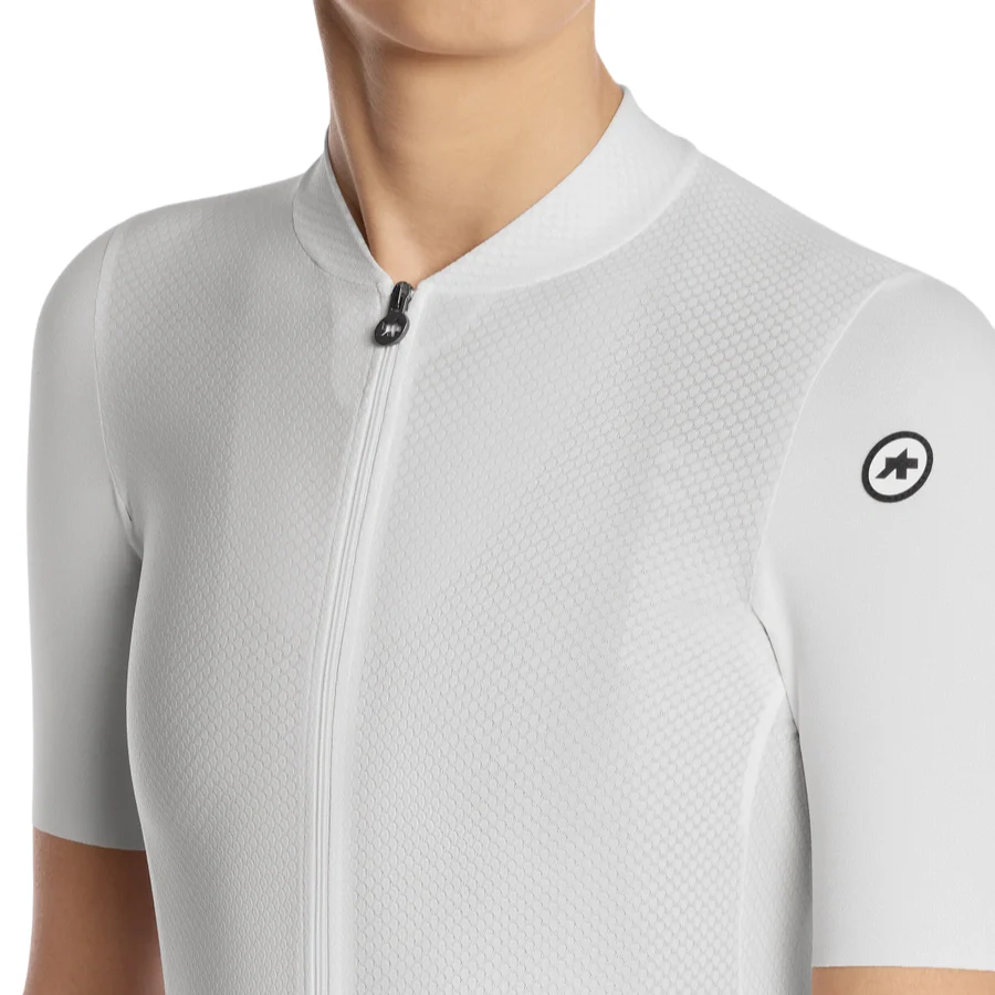 Maillot ASSOS UMA GT S11 Manches Courtes Femme Blanc - Image 5