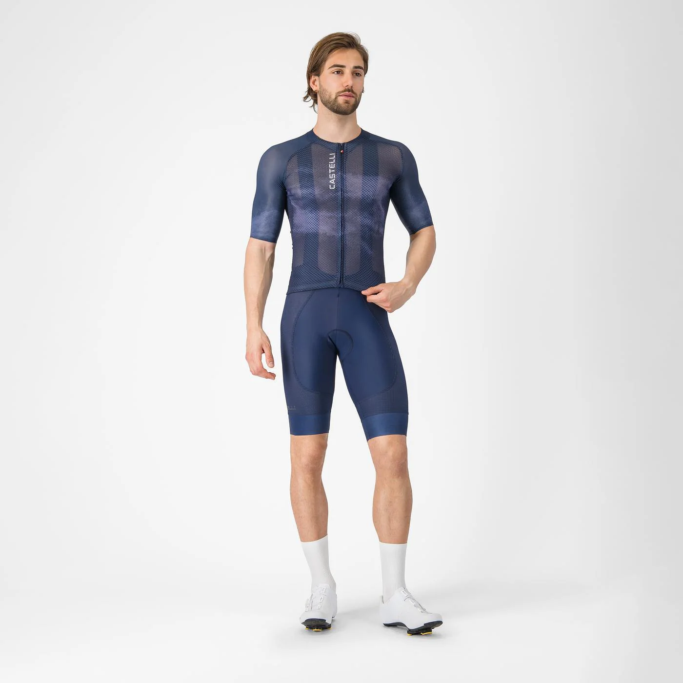Maillot CASTELLI CLIMBER'S A/C Manches Courtes Marine - Image 2