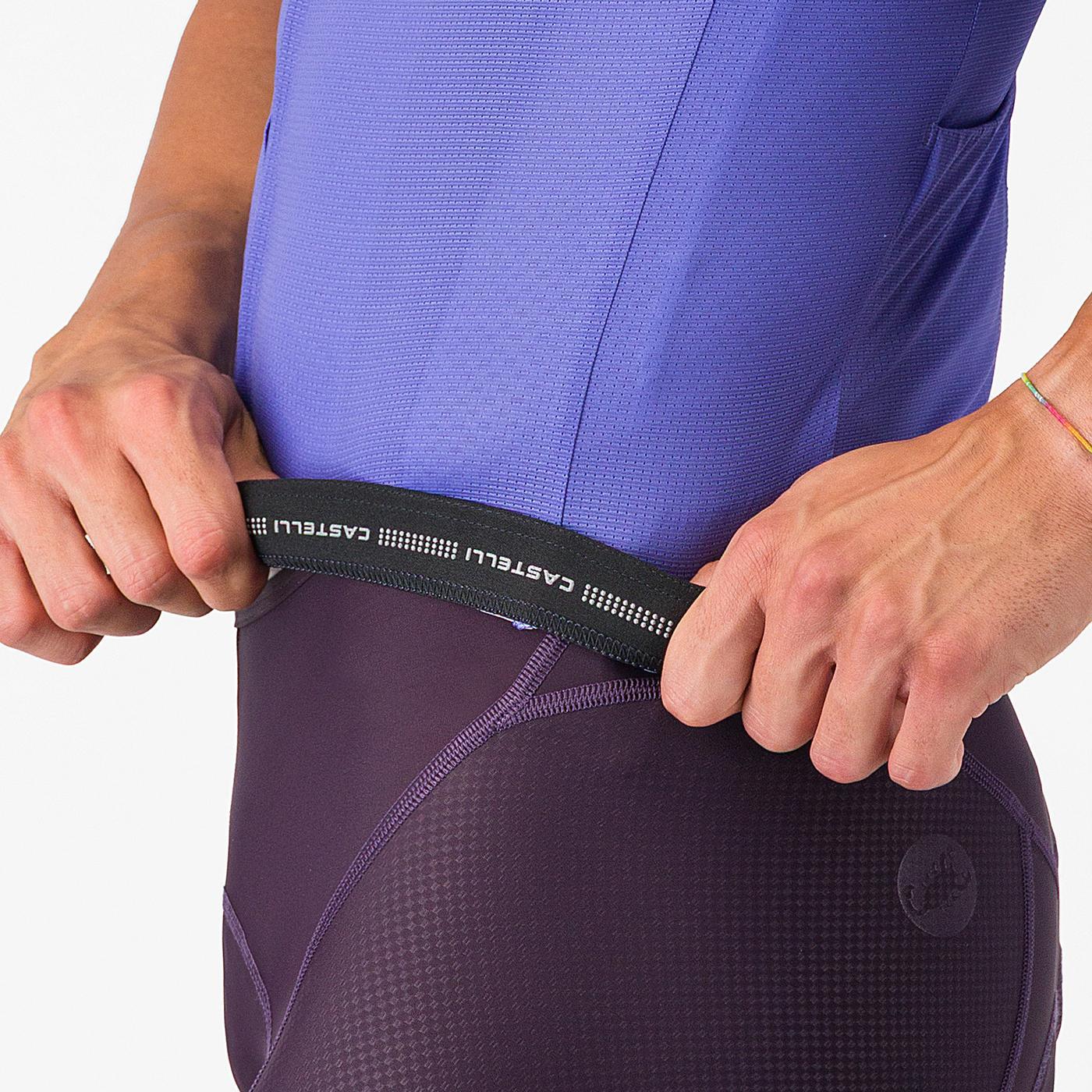 Maillot CASTELLI DRITTONE LOGO Manches Courtes Violet - Image 8