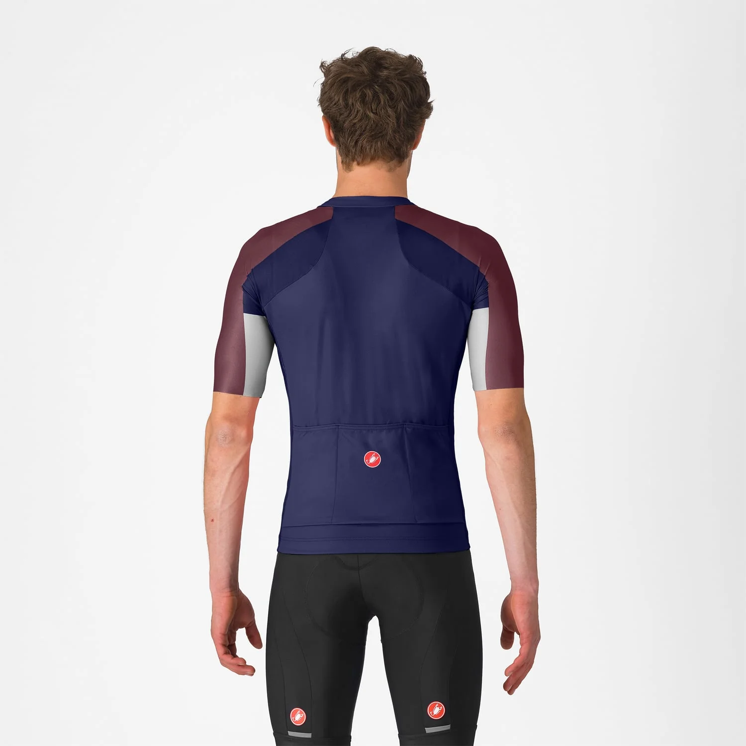 Maillot CASTELLI ENTRATA 6 Manches Courtes Bleu - Image 2