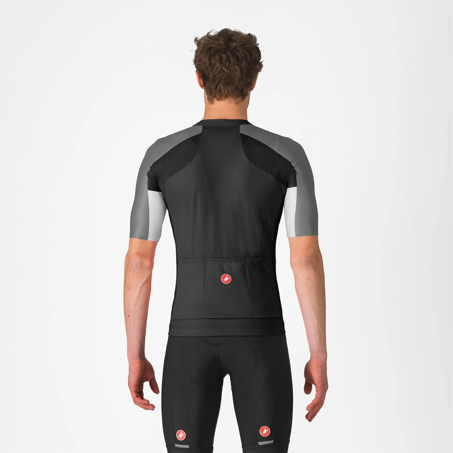 Maillot CASTELLI ENTRATA 6 Manches Courtes Noir - Image 2