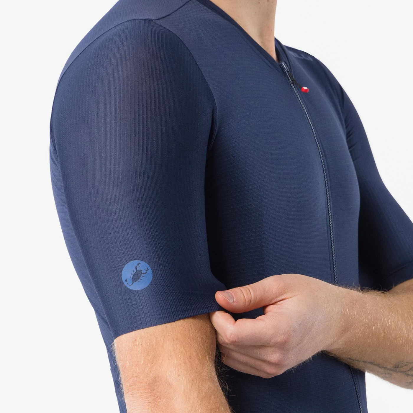 Maillot CASTELLI ESPRESSO 2 Manches Courtes Bleu - Image 5