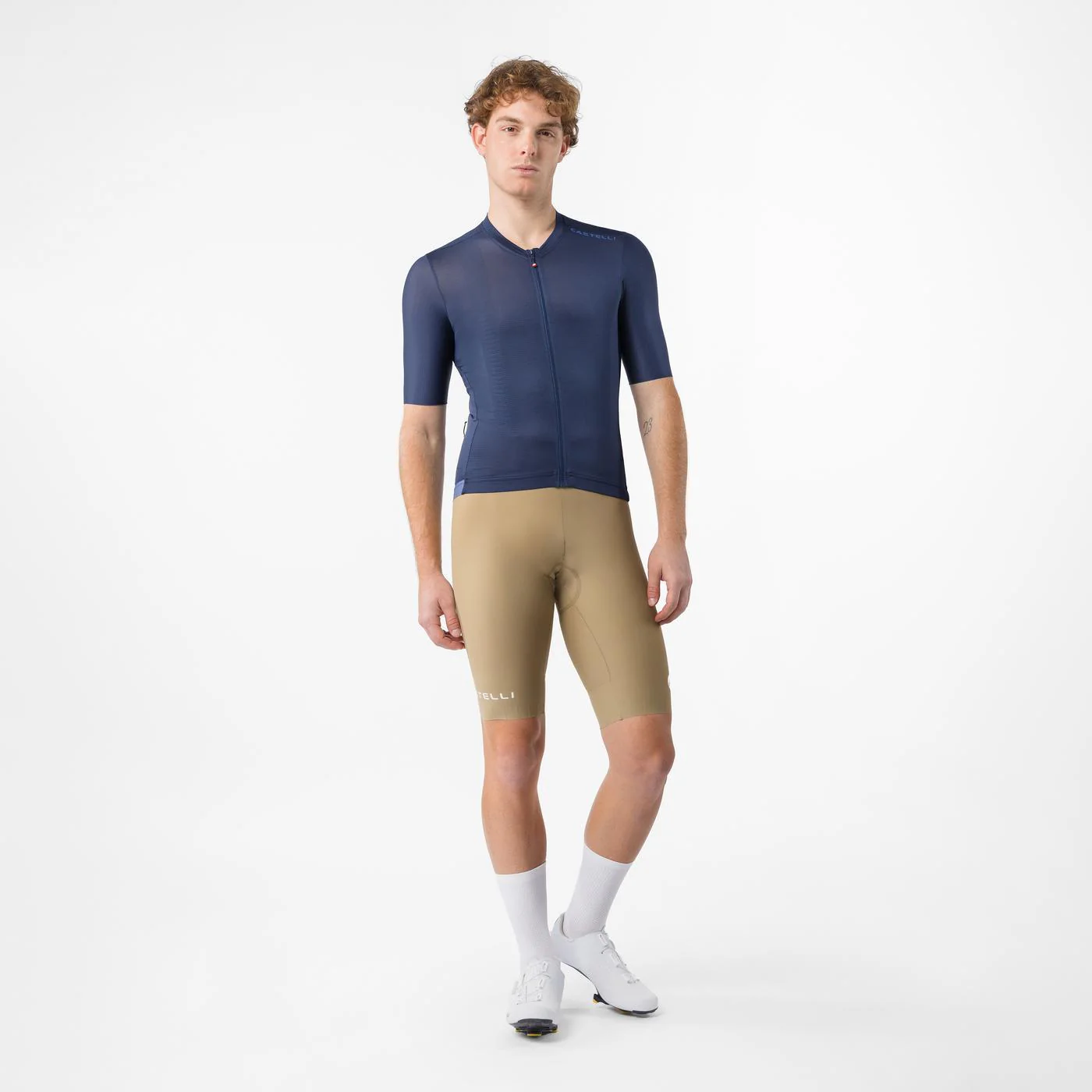 Maillot CASTELLI ESPRESSO 2 Manches Courtes Bleu - Image 6