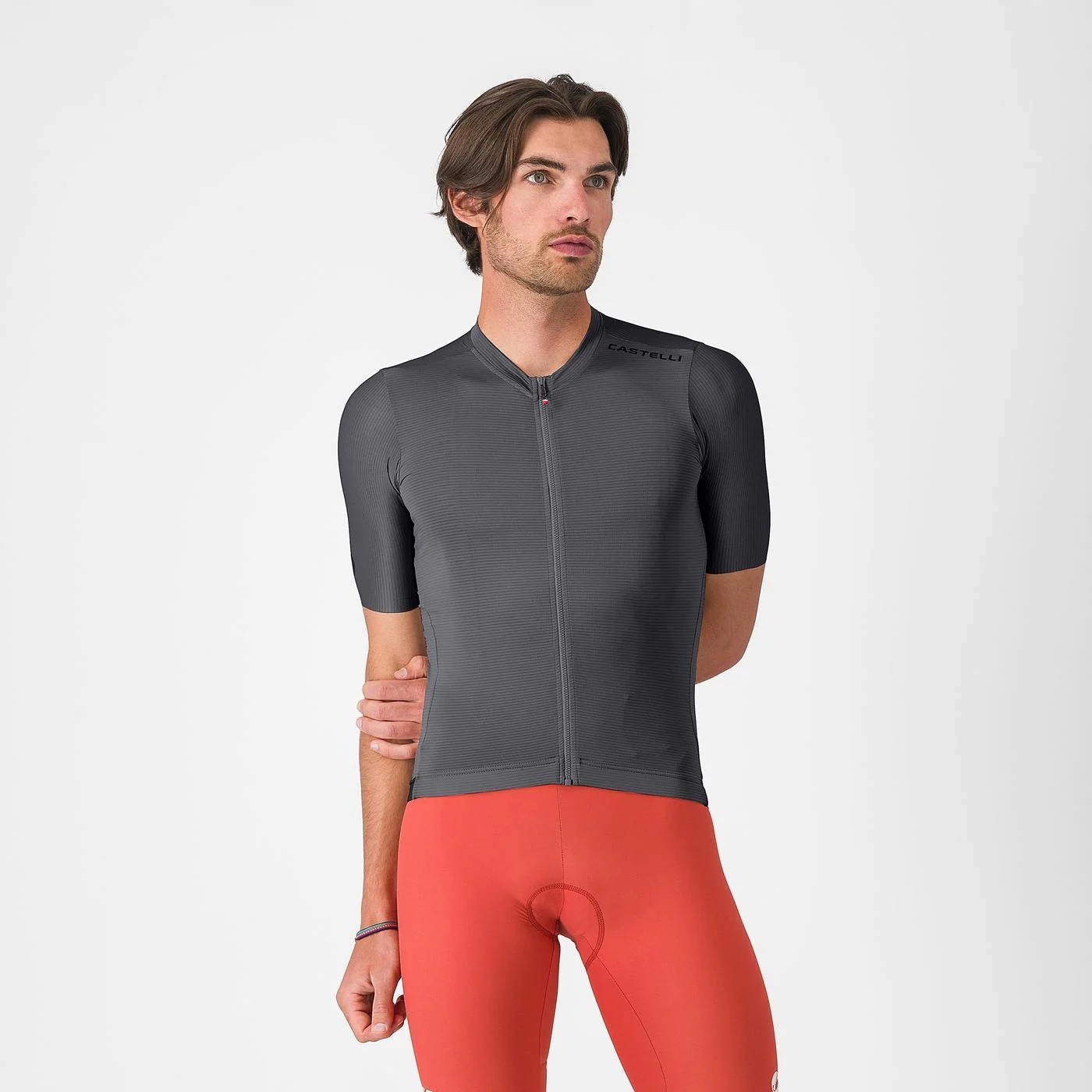 Maillot CASTELLI ESPRESSO 2 Manches Courtes Gris
