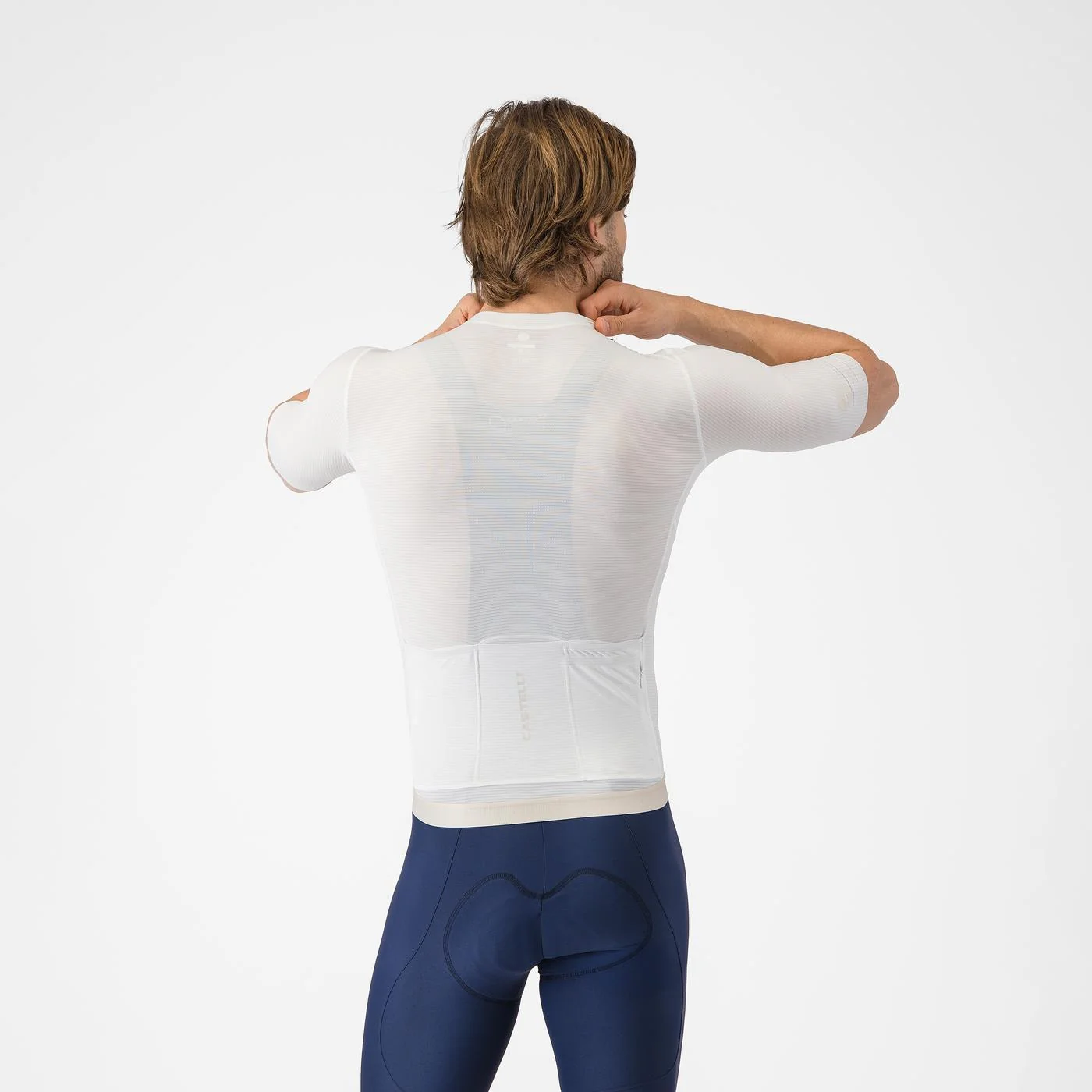 Maillot CASTELLI ESPRESSO 2 Manches Courtes Ivoire - Image 2