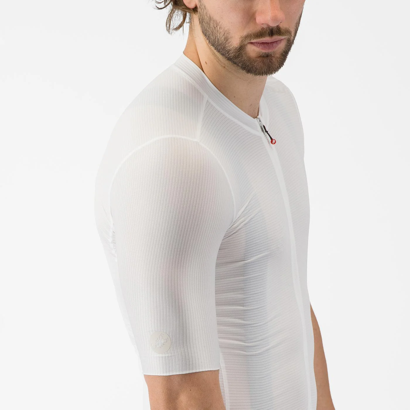 Maillot CASTELLI ESPRESSO 2 Manches Courtes Ivoire - Image 5