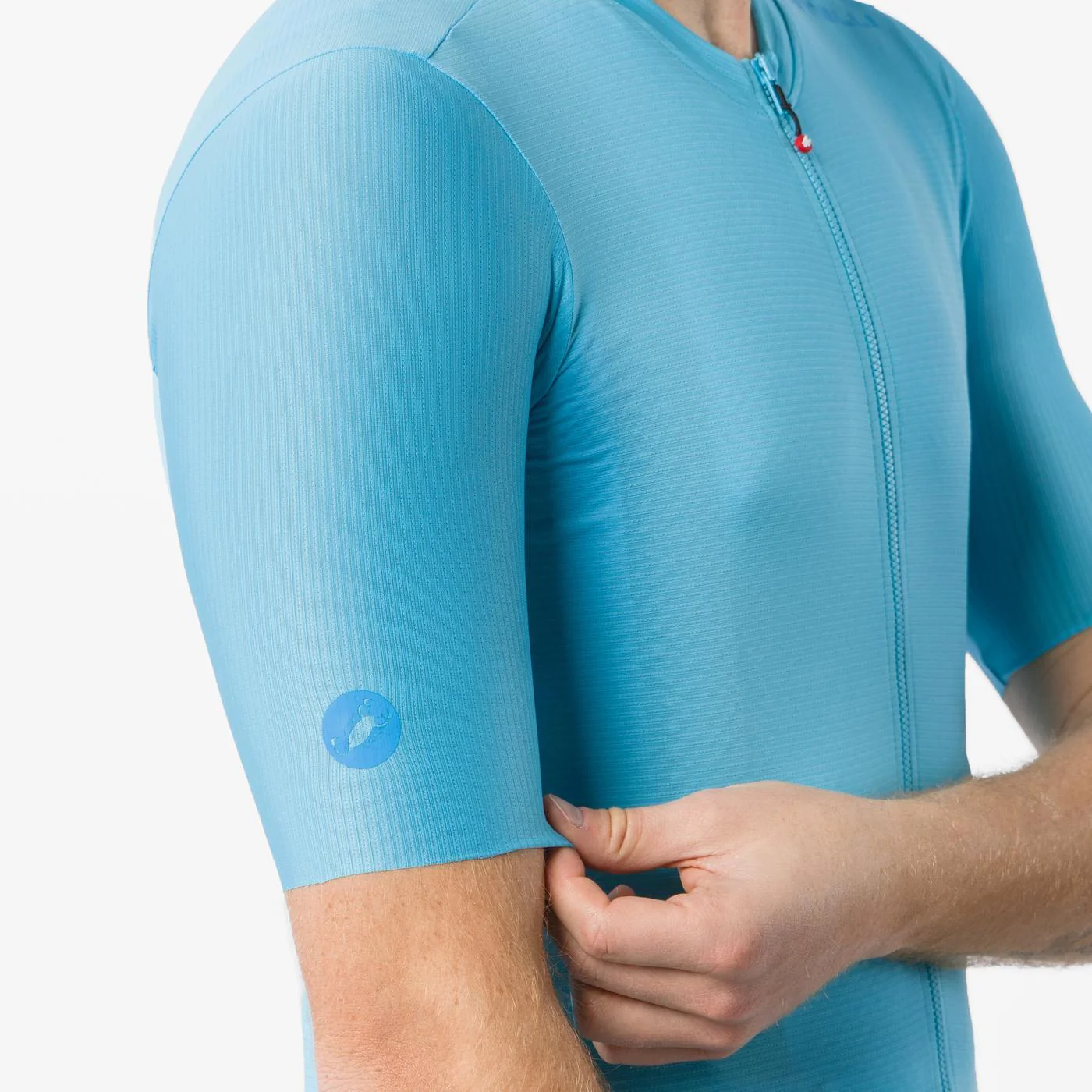 Maillot CASTELLI ESPRESSO 2 Manches Courtes Turquoise - Image 5