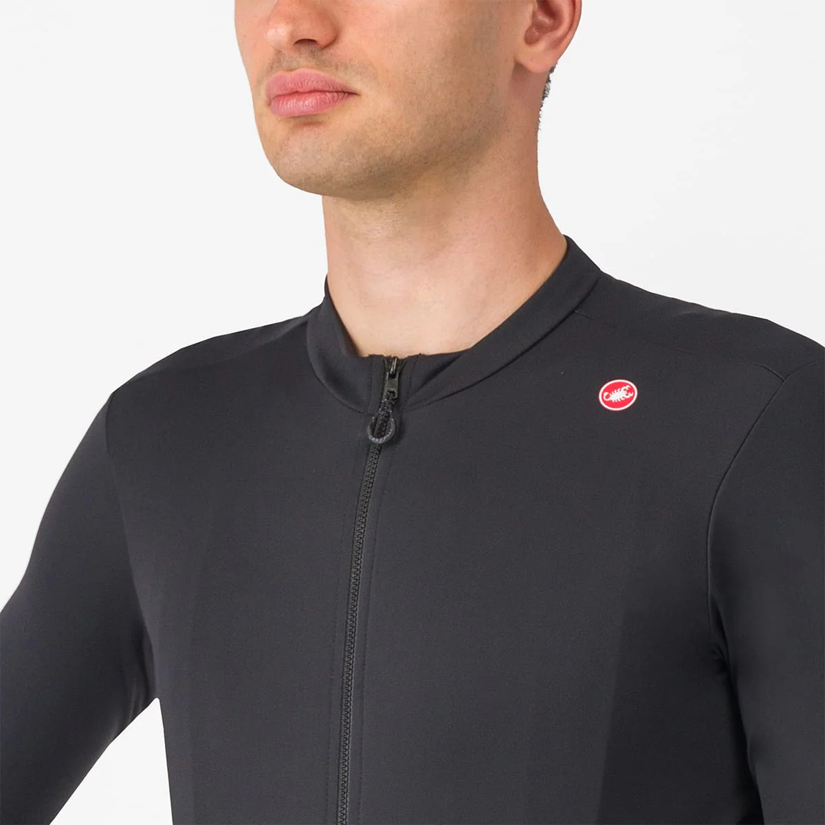 Maillot CASTELLI ESPRESSO THERMAL Manches Longues Noir - Image 5