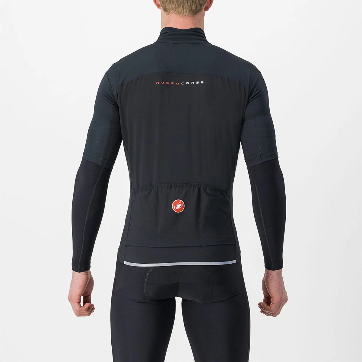 Maillot CASTELLI PERFETTO RoS 2 WIND Manches Courtes Noir - Image 3