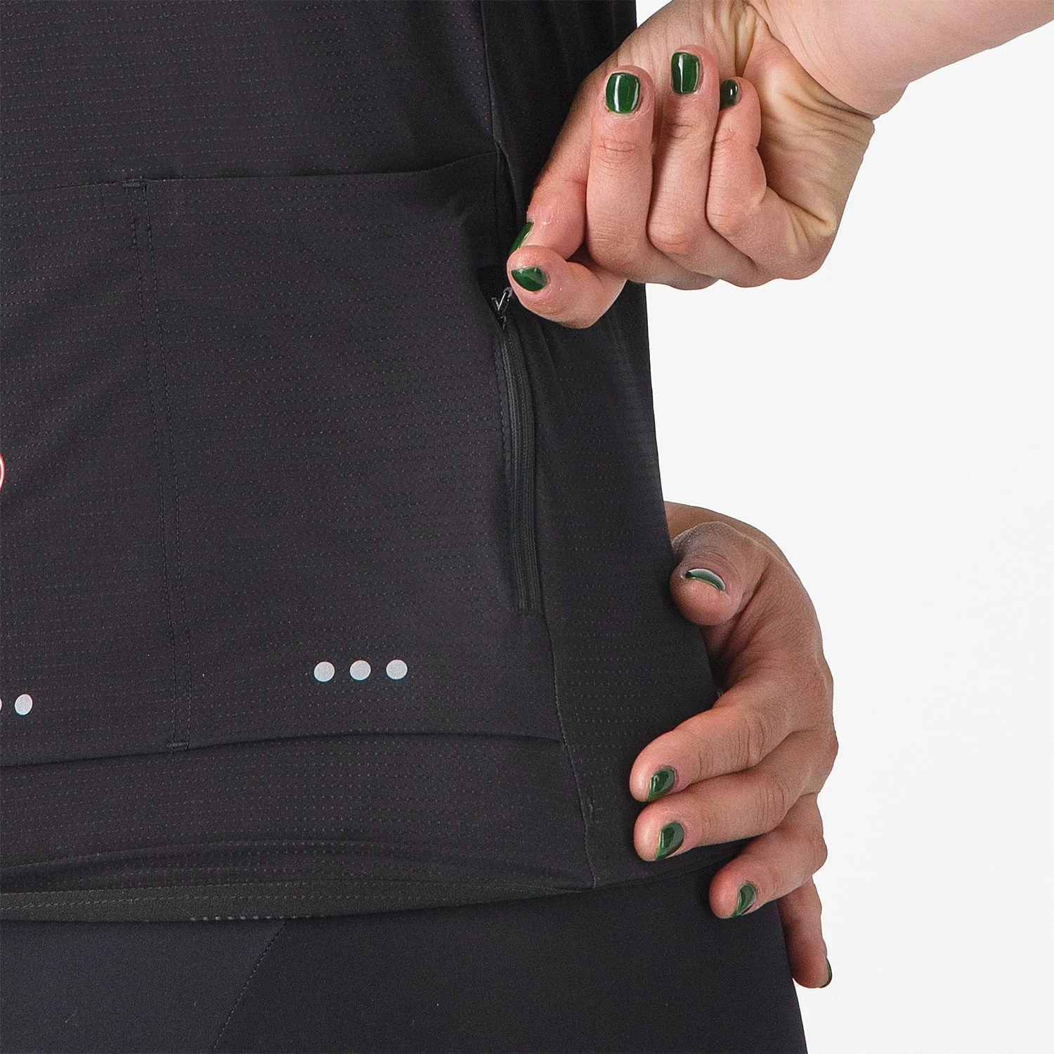 Maillot CASTELLI PREMIO EVO Femme Manches Courtes Noir - Image 3