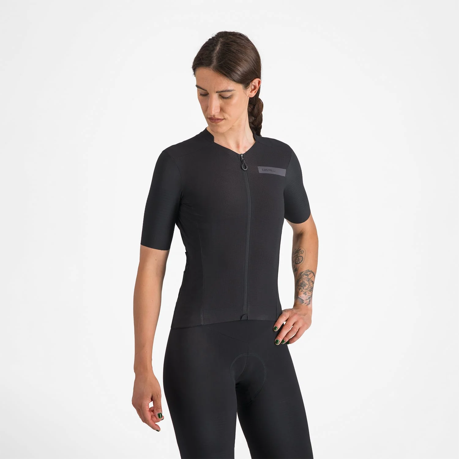 Maillot CASTELLI PREMIO EVO Femme Manches Courtes Noir - Image 6
