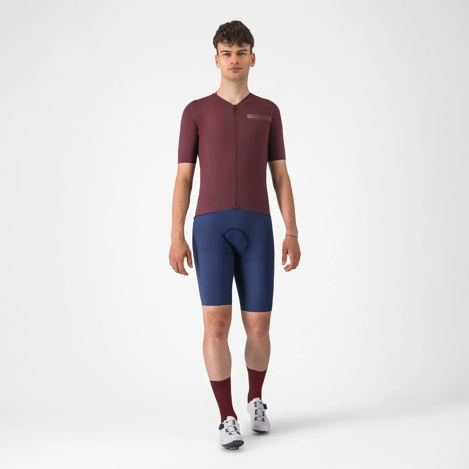 Maillot CASTELLI PREMIO EVO Manches Courtes Bordeaux - Image 4