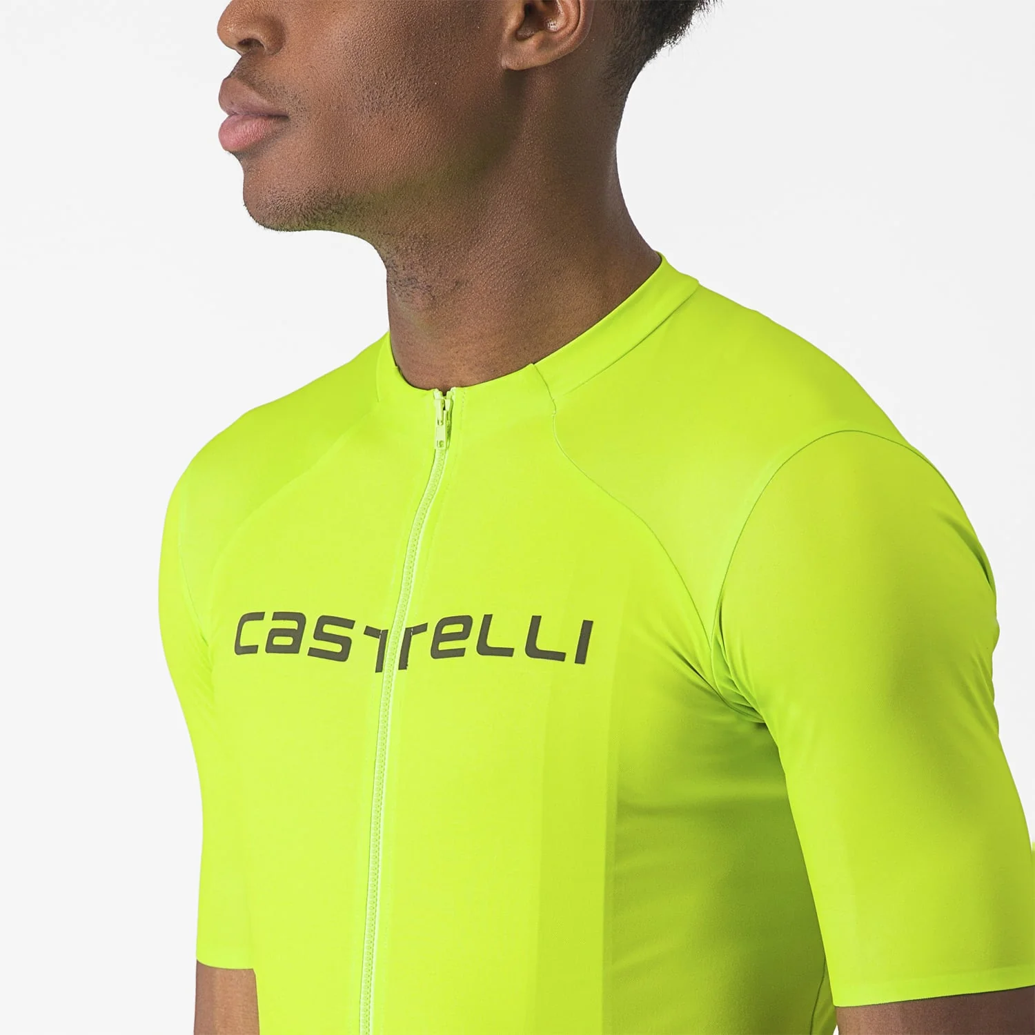Maillot CASTELLI PROLOGO LITE Manches Courtes Jaune - Image 4