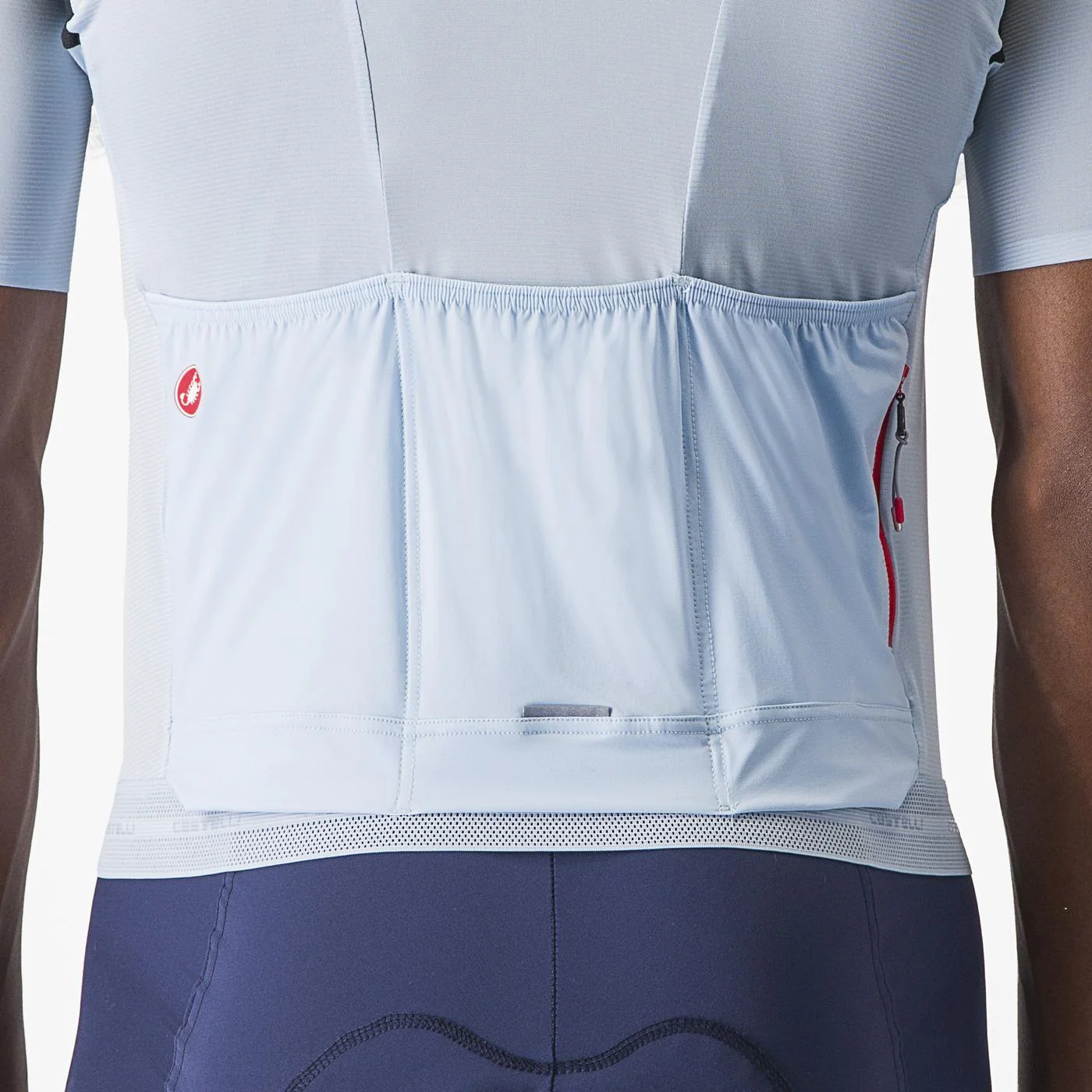 Maillot CASTELLI SUPERLEGGERA 3 Manches Courtes Bleu - Image 4