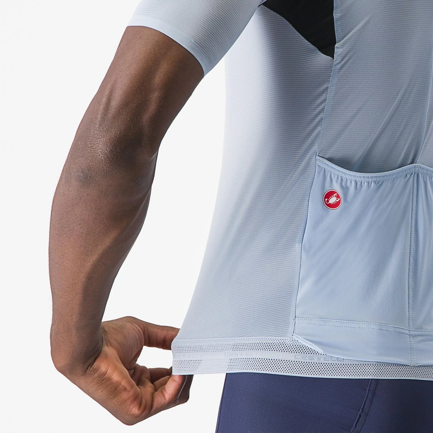 Maillot CASTELLI SUPERLEGGERA 3 Manches Courtes Bleu - Image 6