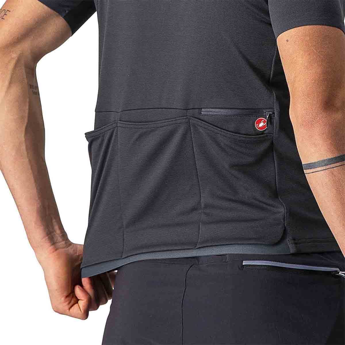 Maillot CASTELLI  UNLIMITED ALLROAD Manches Courtes Gris - Image 8