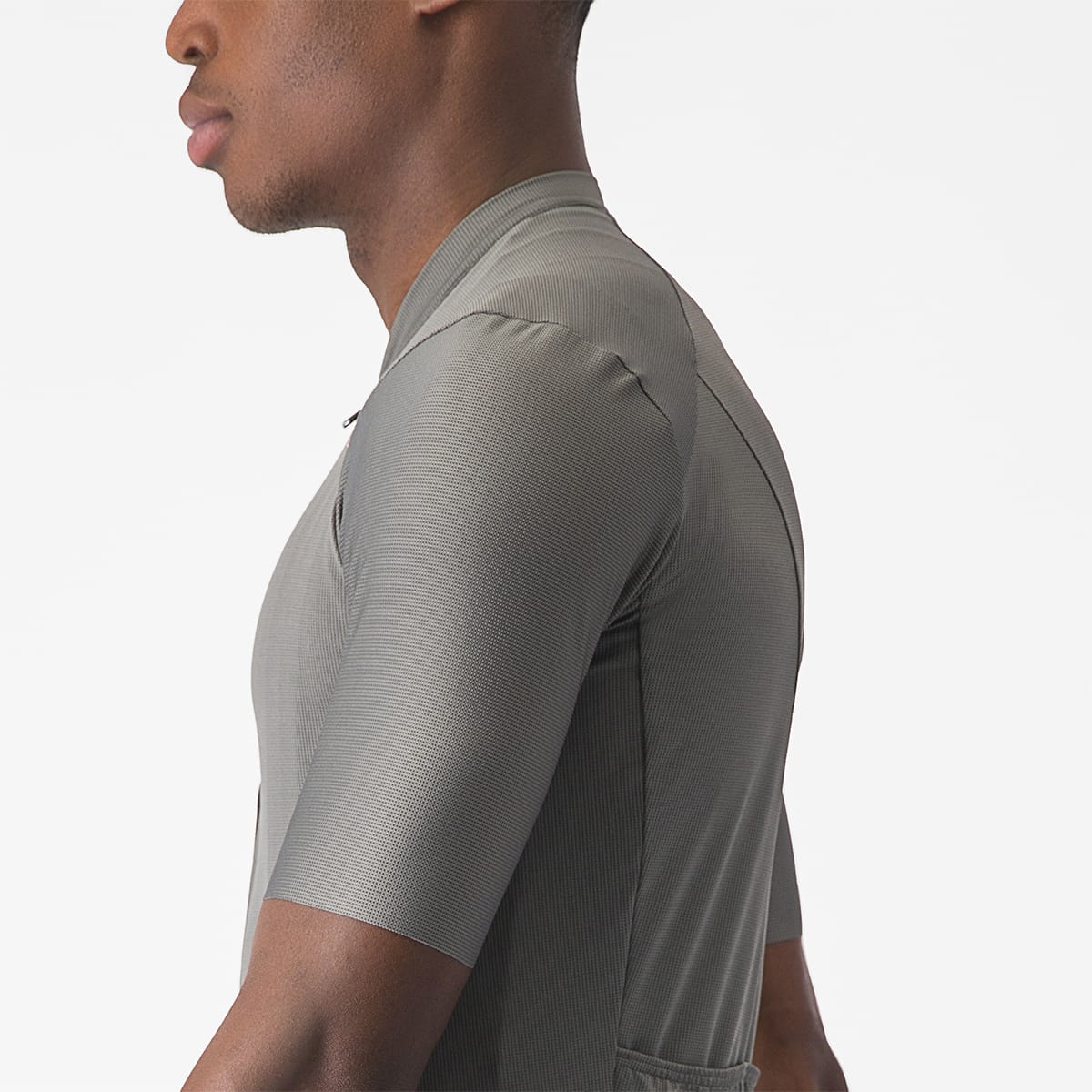 Maillot CASTELLI UNLIMITED ENTRATA 2 Manches Courtes Gris - Image 6